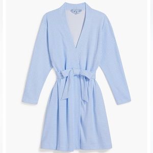 Hill House The Drew Robe - Hydrangea Gingham
MSRP $125.00 NWT